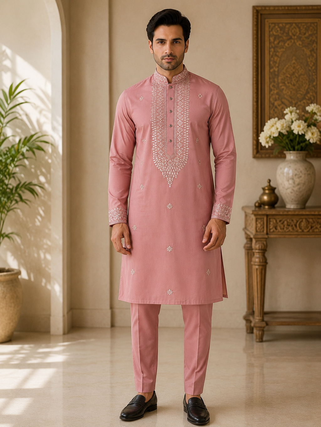 Rayon Cotton Co-ord Set